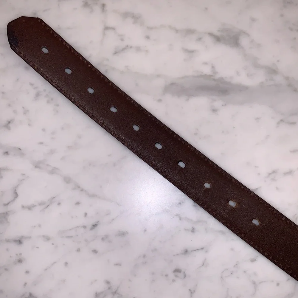 Columbia Belt Brown Mens Size 40